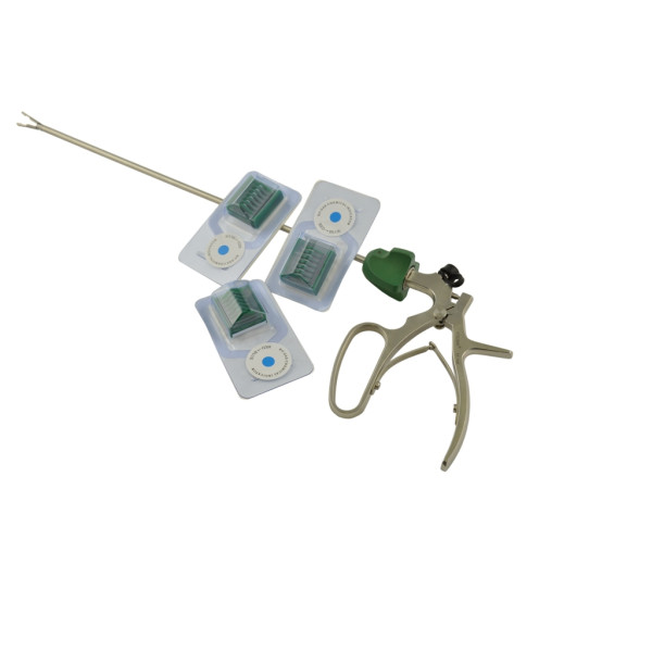 Кліп-аплікатор гемолок ЛОКЕМЕД (зелений) на полімерні кліпси Ф5*330 мм (mm)