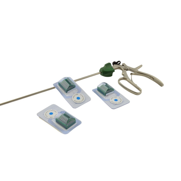 Кліп-аплікатор гемолок ЛОКЕМЕД (зелений) на полімерні кліпси Ф5*330 мм (mm)