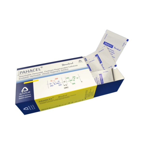 Пахасел Стандарт, Окислена регенерована целюлоза 1,3 cм x 5.1 cм