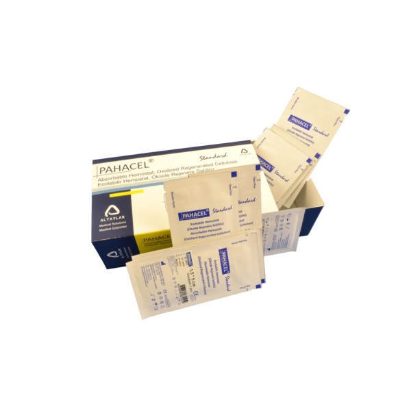 Пахасел Стандарт, Окислена регенерована целюлоза 1,3 cм x 5.1 cм