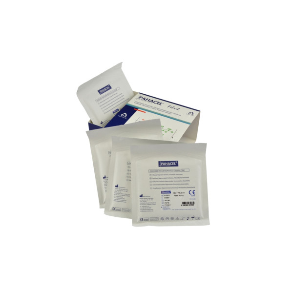 Пахасел Фібрил, окислена регенерована целюлоза 5,1 см x 10,2 см