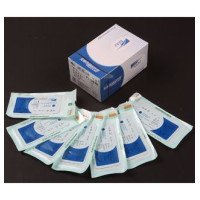 Поліпропілен WEGO 1, нитка 75 см, голка 45 мм, колюча 1/2