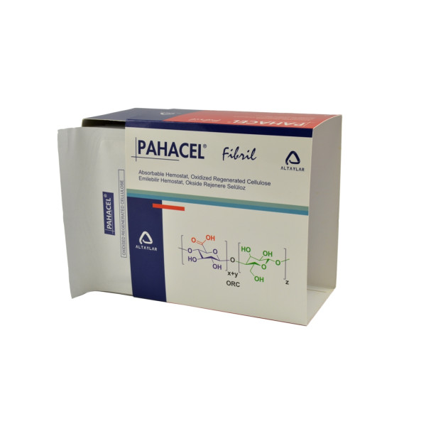 Пахасел Фібрил, окислена регенерована целюлоза 10,2 x 10,2 см