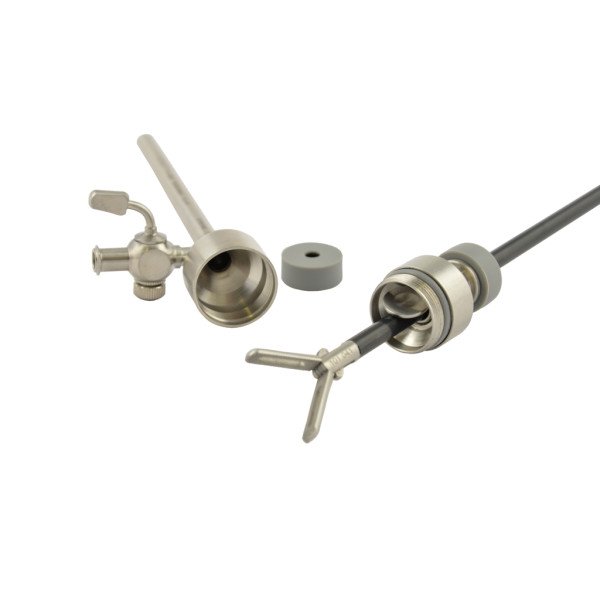 Троакар ЛОКЕМЕД Ф5.5*105 з автоматичним магнітним клапаном