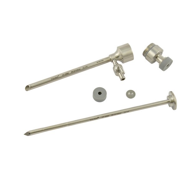 Троакар ЛОКЕМЕД Ф5.5*105 з автоматичним магнітним клапаном