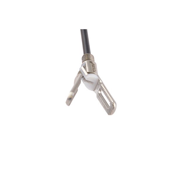 Біполярний затискач (атравматичний тип) ЛОКЕМЕД Ф5*330 з пластиковою рукояткою, з кабелем