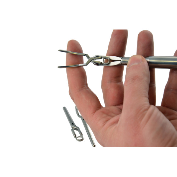 Лапароскопічний затискач для накладання судинних кліпс 12*380 мм